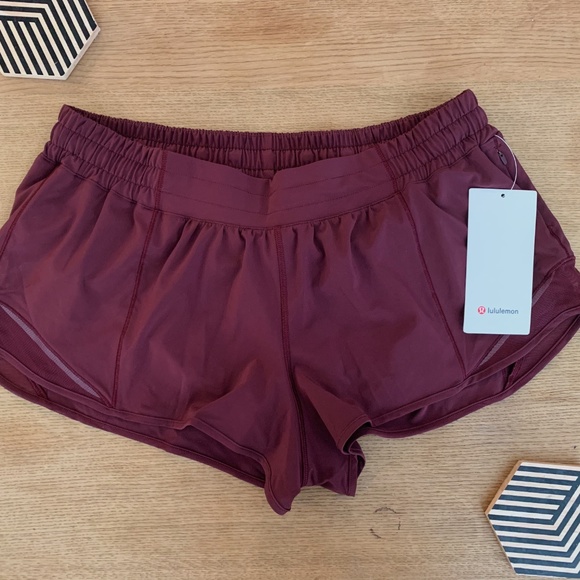 lululemon athletica Pants - NWT Lululemon | Hotty Hot Shorts | Maroon | 14
